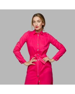 Button Front Dress