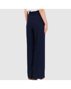 Crepe Wide Trousers
