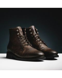 Minimal Lace-Up Boots