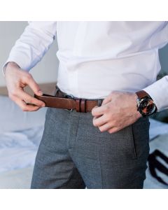 Minimal Leather Belt