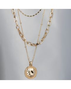 Oval Pendant Necklace