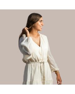 Linen Midi Dress