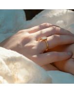 Minimal Gold Ring