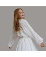 Wrap Linen Dress